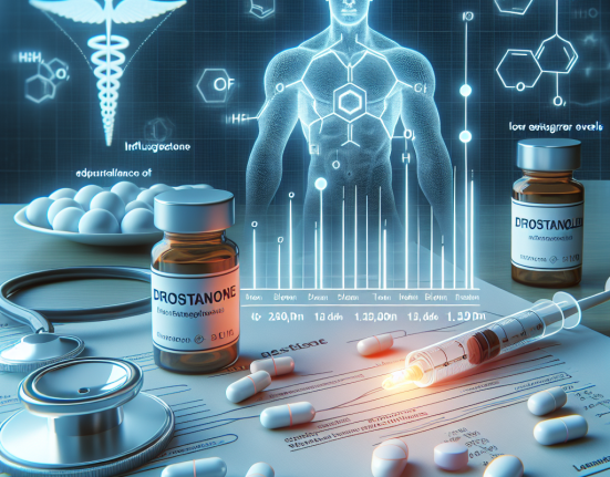 Einfluss eines niedrigen Östrogenspiegels auf die Wirkung von Drostanolon