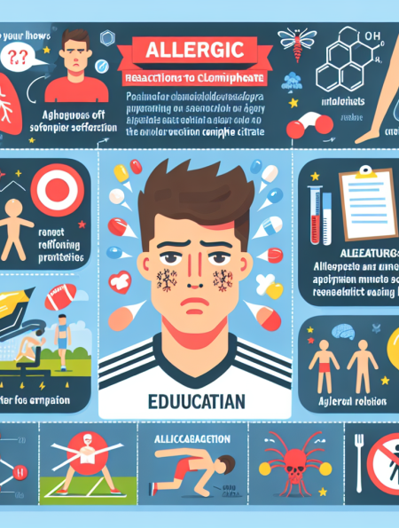 Allergische Reaktionen: Was Sportler über Clomiphene citrate wissen sollten