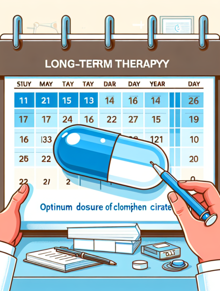 Langzeittherapie: Optimale Dosierung von Clomiphene citrate