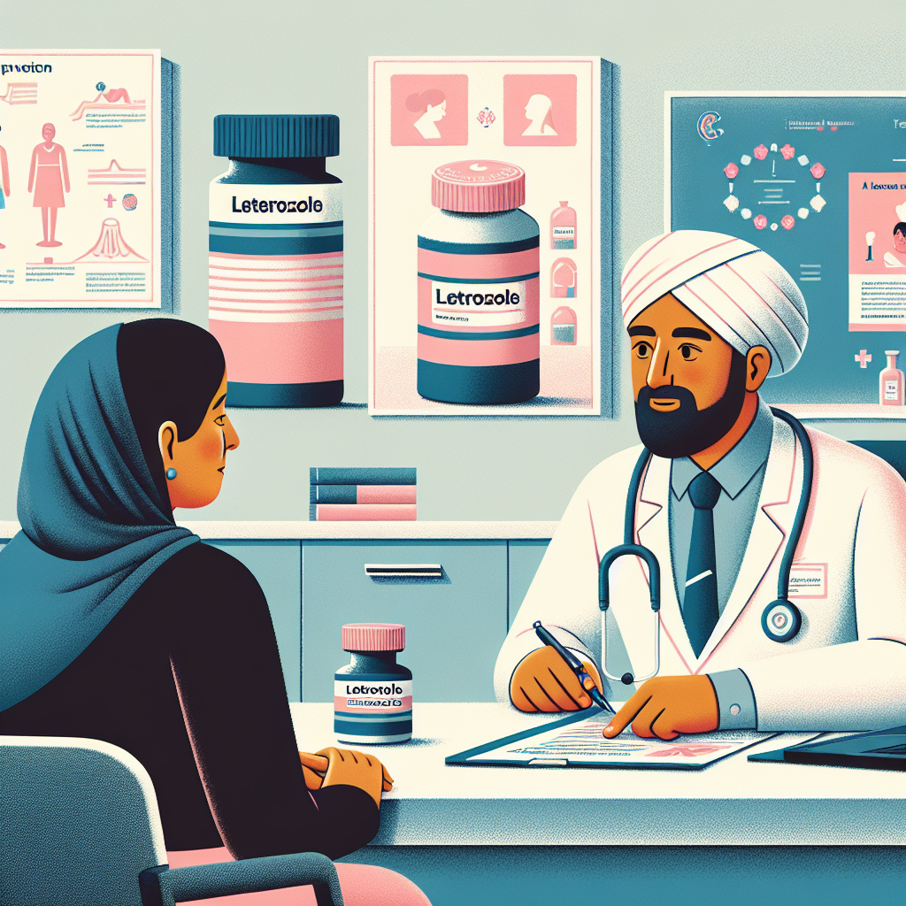 Anwendung von Letrozol zur Vorbeugung und Therapie bei Brustkrebs.