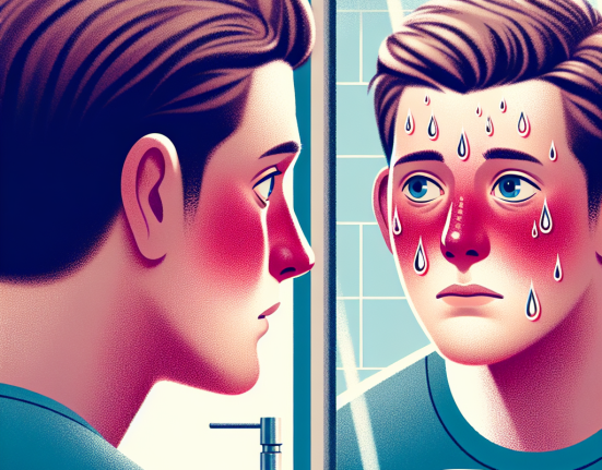 Schwitzen während der Akne-Behandlung mit Isotretinoin