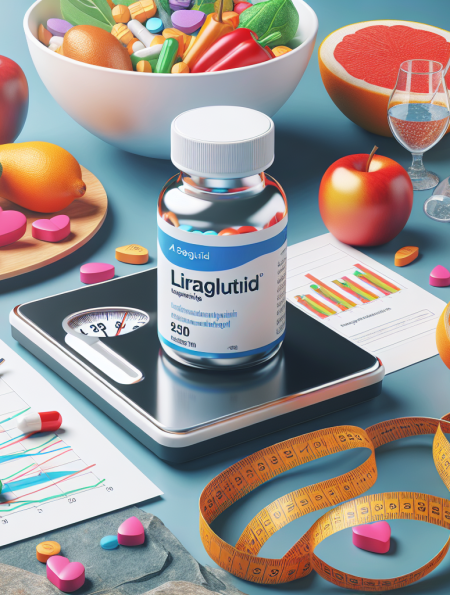 Unterstützung bei der Gewichtsabnahme durch Liraglutid