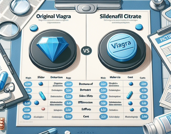 Vergleich von Original Viagra und Sildenafil citrat: Was Sie wissen sollten