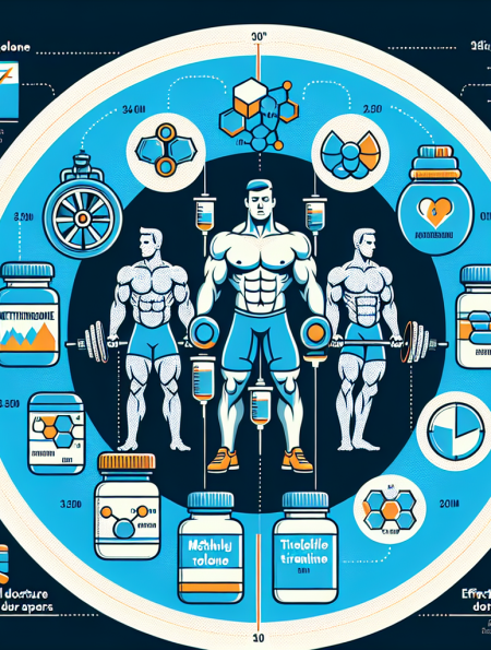 Effektive Dosisbereiche für Methyltrenbolon im Sport.