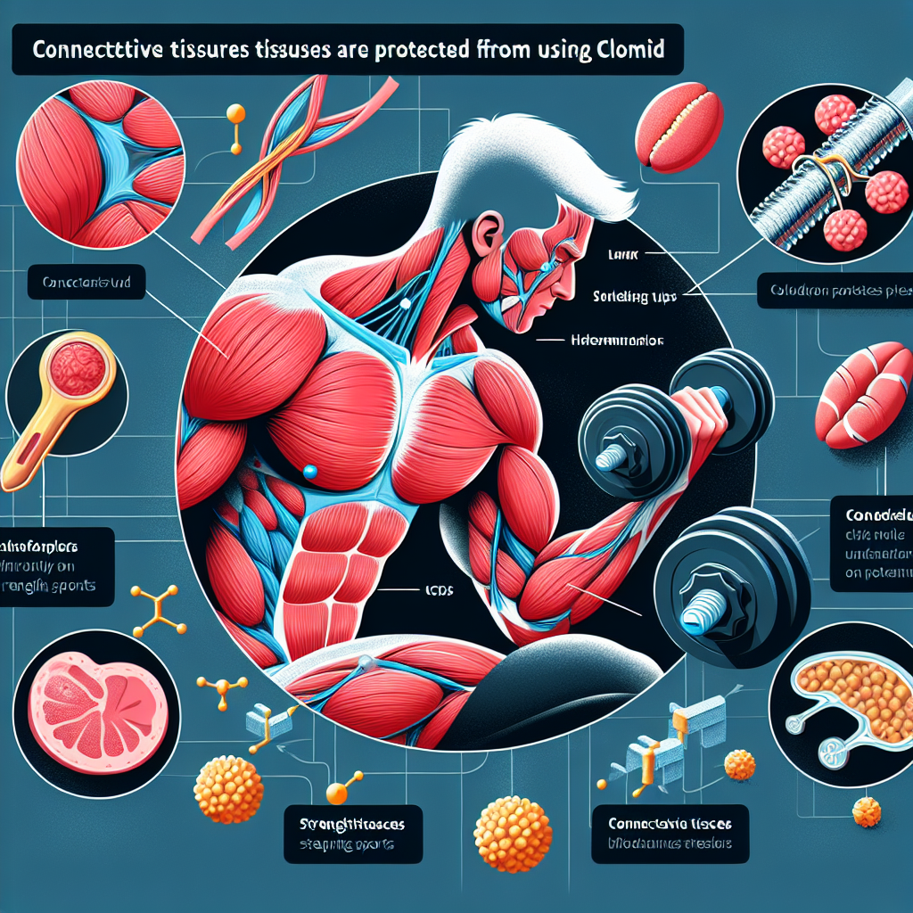 Bindegewebe schützen beim Einsatz von Clomid: Was Kraftsportler wissen müssen