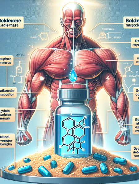 Trockene Muskelmasse ohne übermäßige Wasserretention: Ist das mit Boldenon möglich?